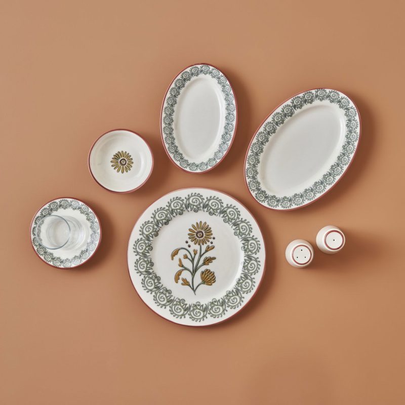 Indian 26-piece Breakfastware Set - Image 4