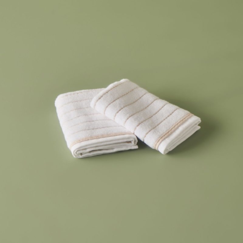 Belinda 4 Piece Towel Set Beige - Image 3