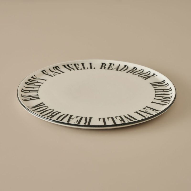 Book Lovers Pizza Plate 31 cm - Image 2