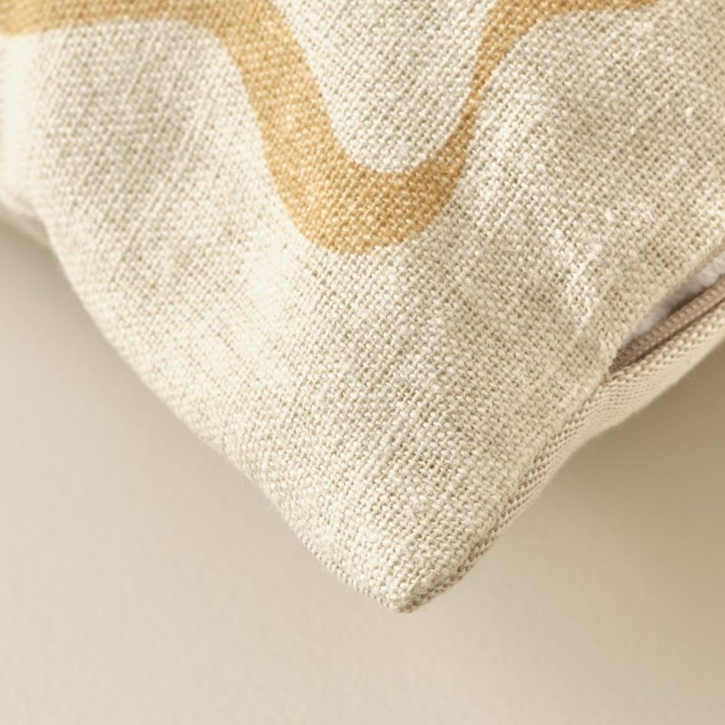 Love 100% Linen Throw Pillow - Image 2