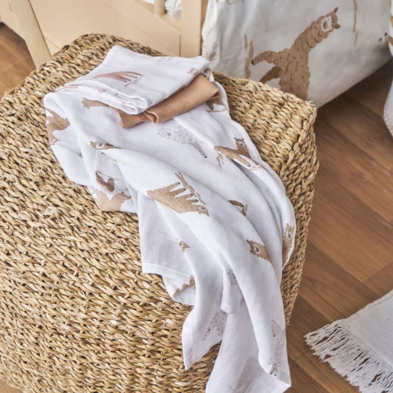 Alpaca Mouth Wiping Cloth Set of 4 - Image 2