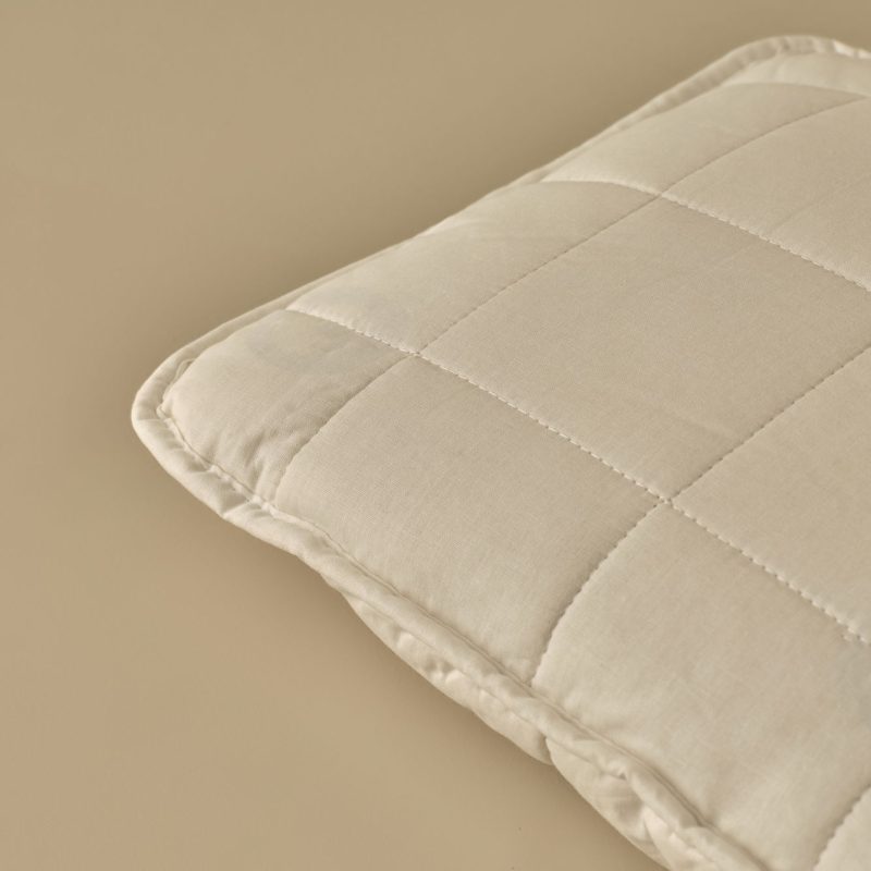 Baby Cotton Pillow White (35x45 cm) - Image 2