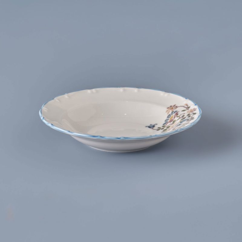Vintage 24 Piece Dinnerware Set Blue - Image 11