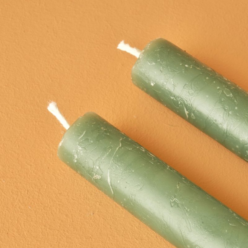 Clavel 2-Piece Candlestick Candle - Image 2