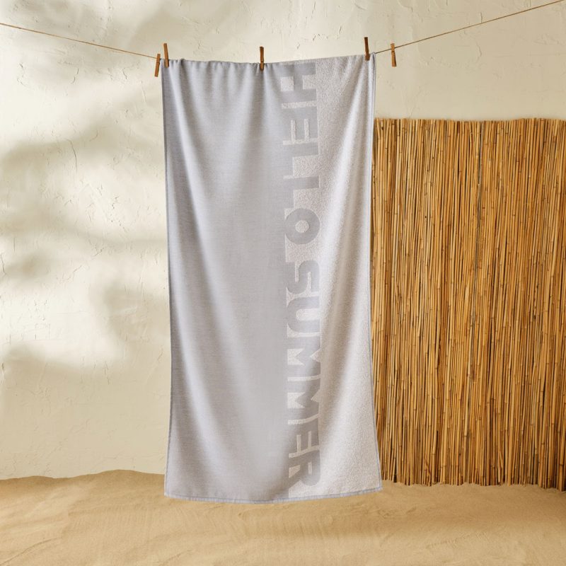Hello Summer Beach Towel