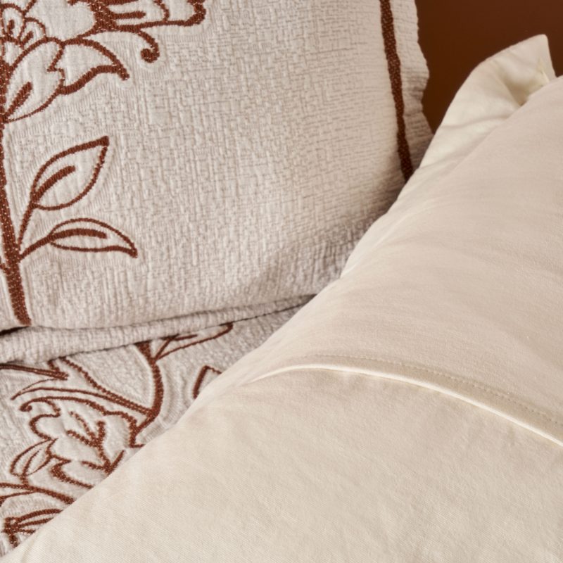 Indian Bloss Bedspread Set Cream (240x260) - Image 4