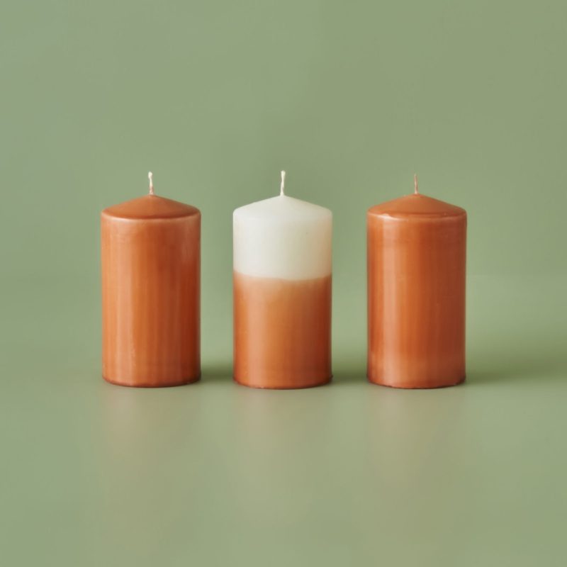 Hill Baton Candle 3-pack