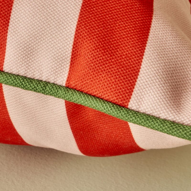 Line Cushion Cover Red (43x43 cm) - Image 2