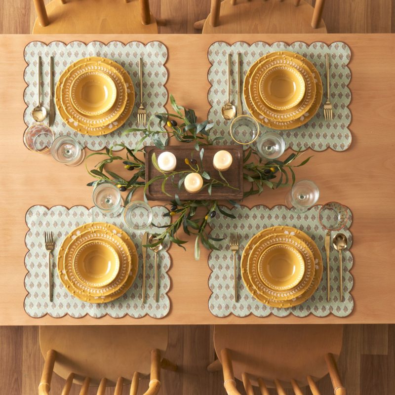 Indian 12 Pieces Dinnerware Set - Image 2