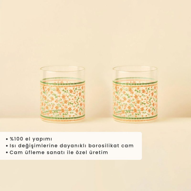 Blossom Glass Set of 2 - Image 2