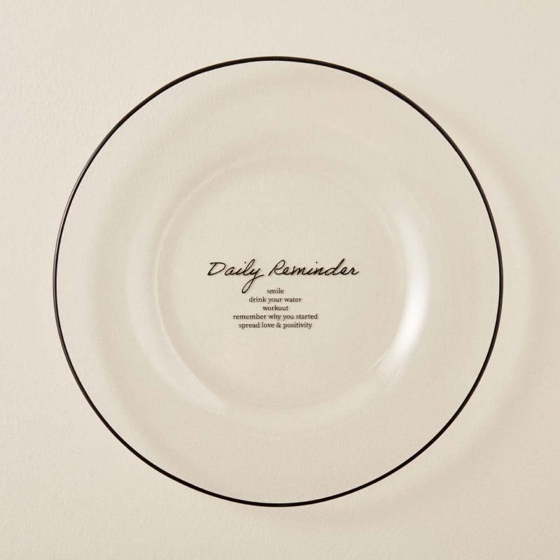 Daily Reminder Serving Plate Set of 4 - Image 3