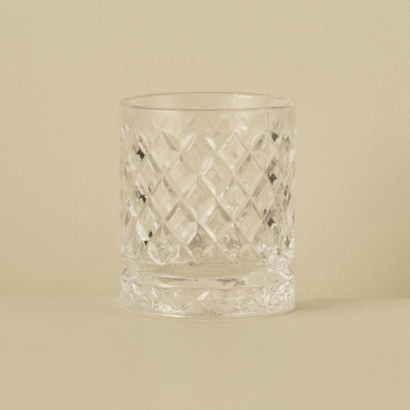 Karmen Whiskey Glass Set of 4 Naturel (300 cc) - Image 2