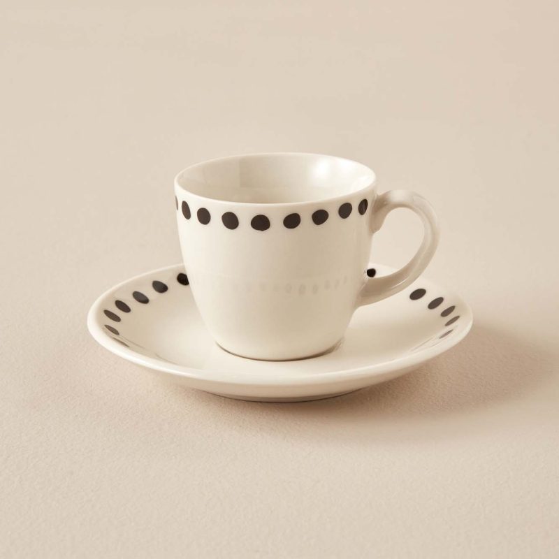 Java Coffee Cup&Saucer, Set of 6 - Image 2