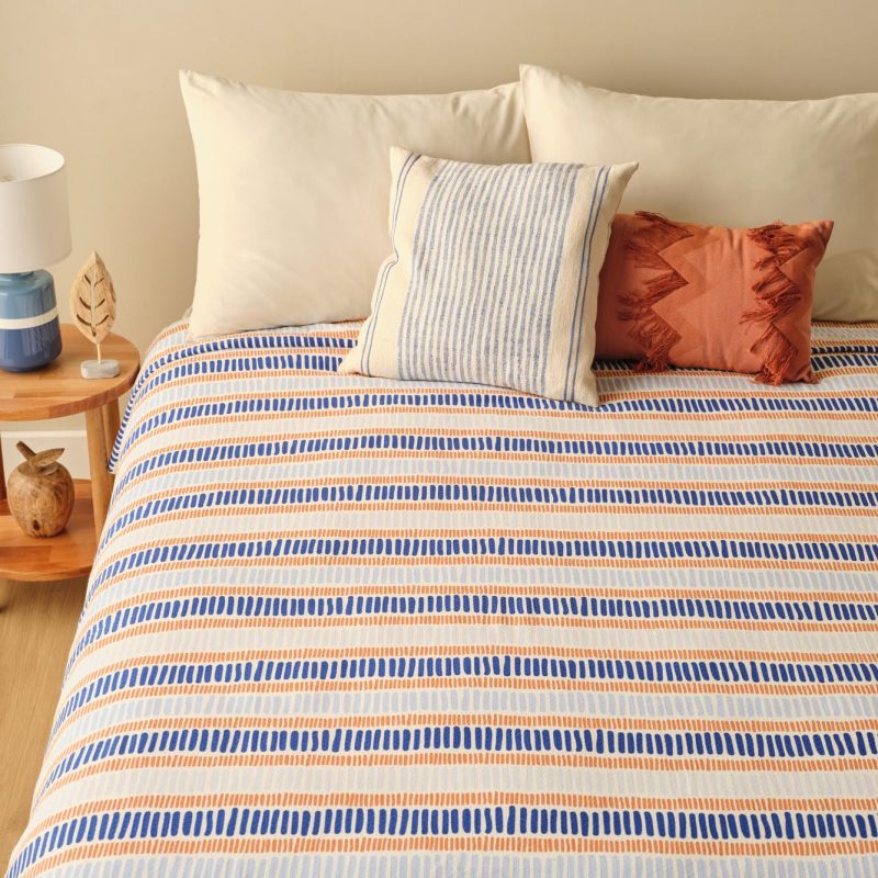 Cooper Double Size Summer Blanket Blue (200x220 cm) - Image 2