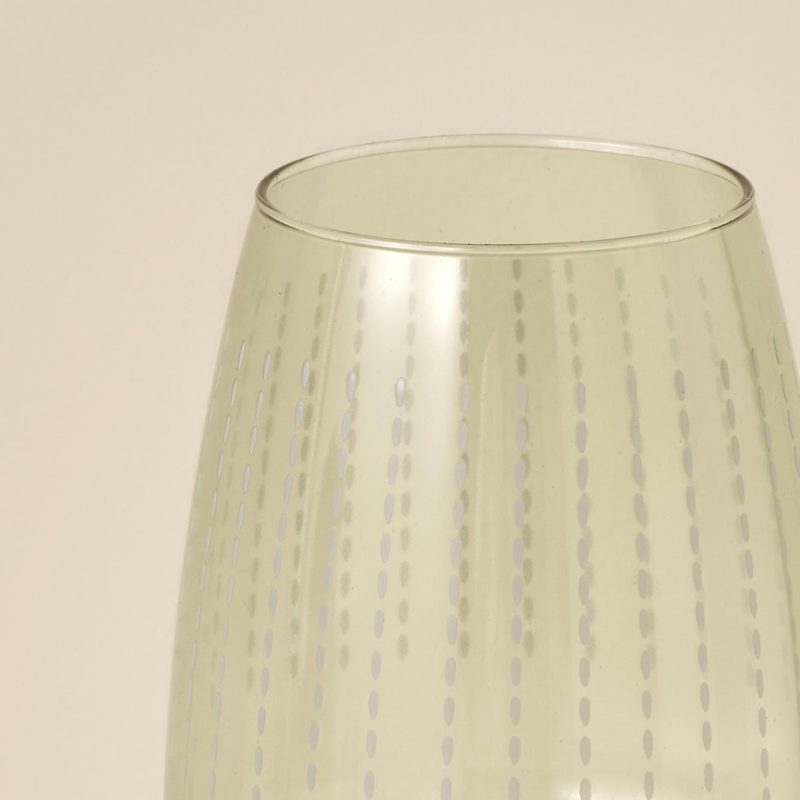 Point Glass Set of 36 Green - Image 3