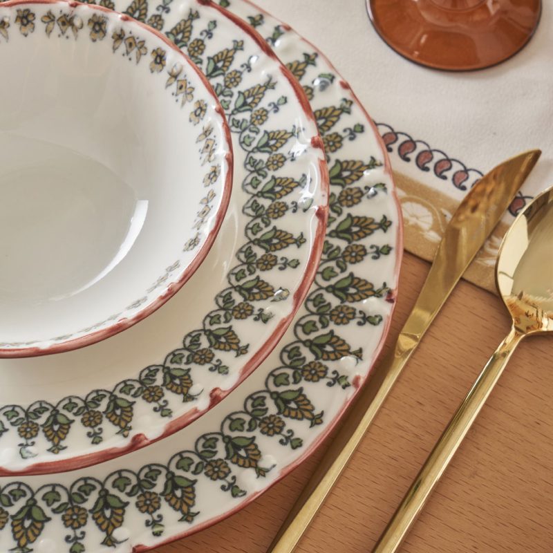 Indian 48 Piece Dinner Set - Image 5
