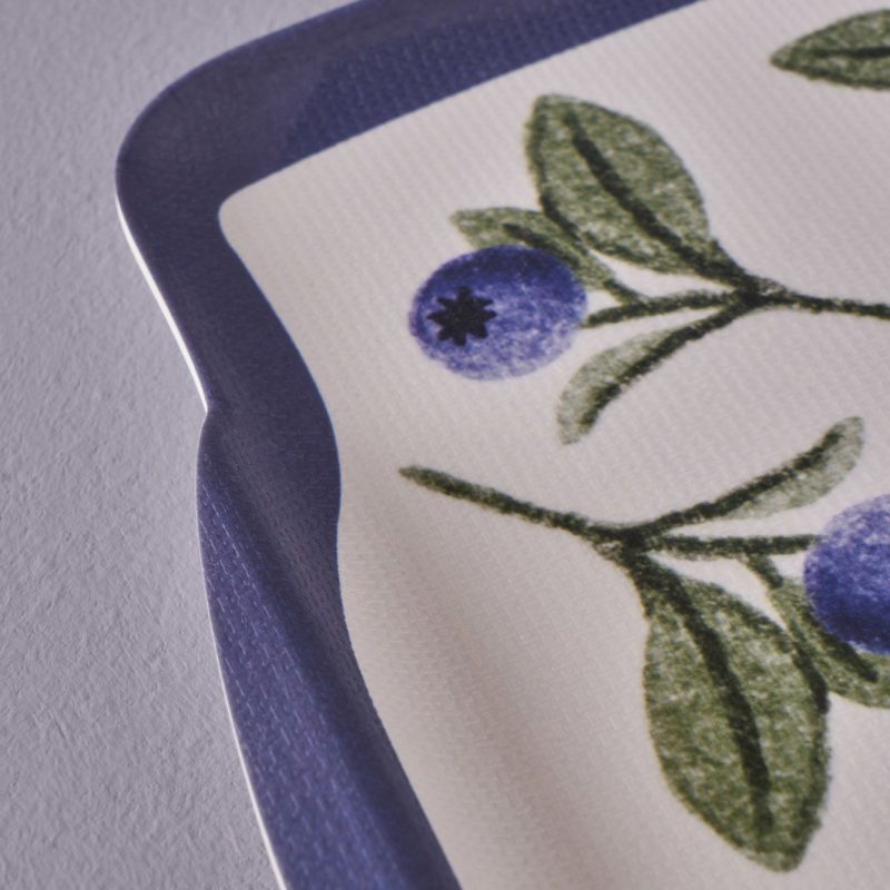 Blueberry Melamine Tray 42x31 cm - Image 2