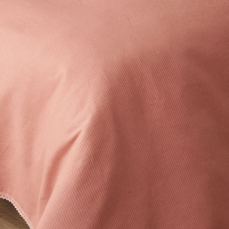 Feel Single Size Summer Blanket Pink(150x220 cm) - Image 4