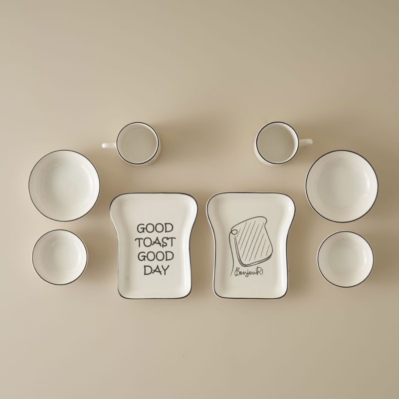 Toast 8 Pieces Breakfastware Set - Image 2