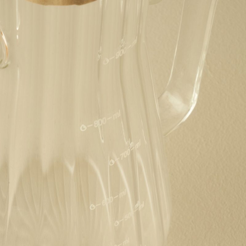 Alice Oil Bottle with Bamboo Lid 1000 cc - Image 3