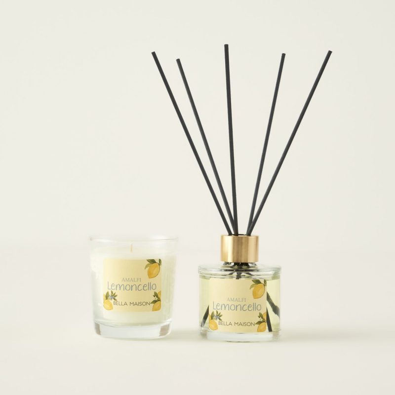 Limoncello Amalfi Air Freshener and Candle Gift Set - Image 2