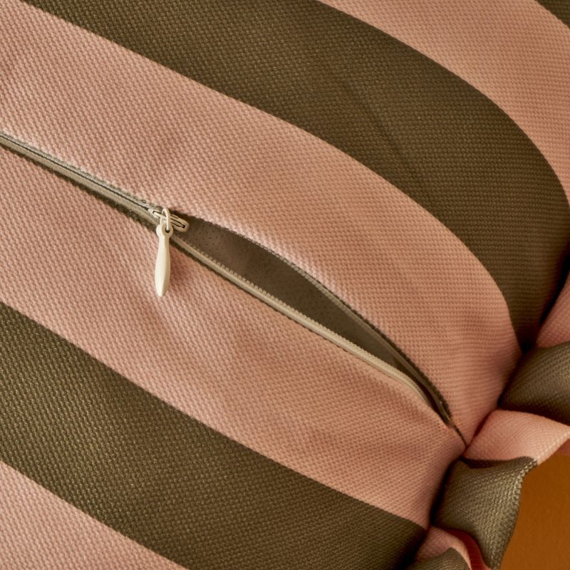 Line Cushion Cover Yeşil (43x43 cm) - Image 3