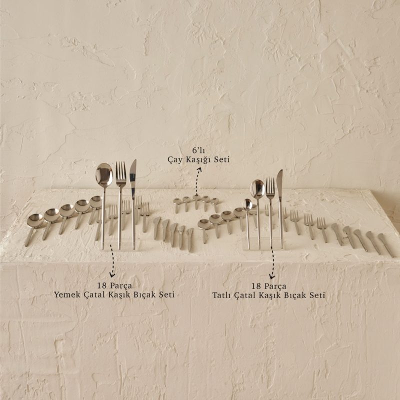 Siena 18 Piece Cutlery Set