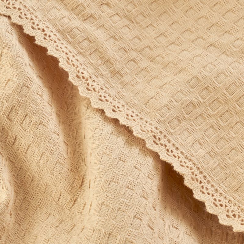 Stormi Double Size Summer Blanket Beige (200x220 cm) - Image 5