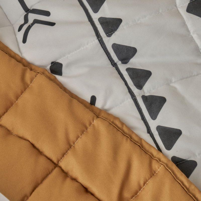 Ivory Quilted Multi-Purpose Double Bedspread Set - Image 6