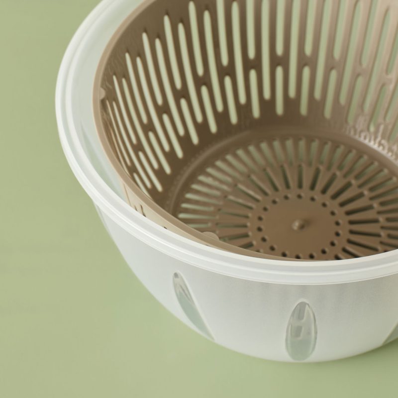 Adapt Salad Dryer Beige (25.6X25.6X14.2 cm) - Image 3