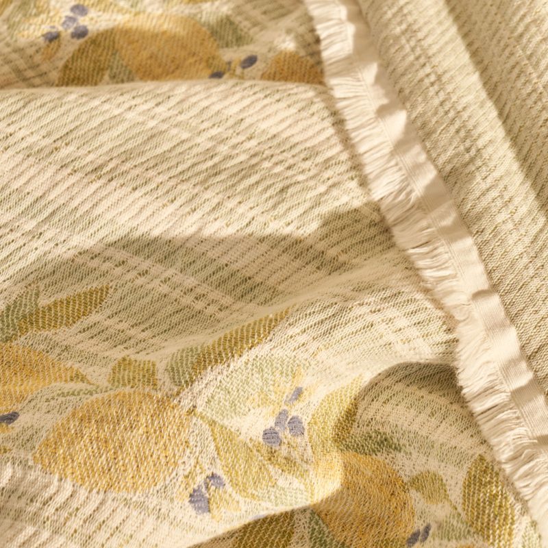 Lemoncello Bedspread Set Cream (240x260) - Image 8