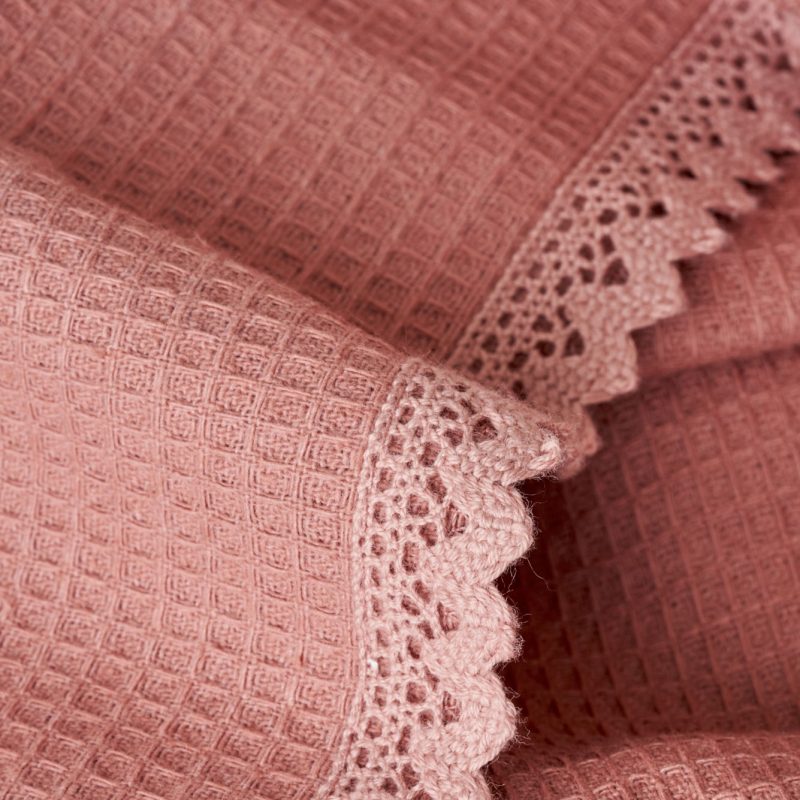 Feel Single Size Summer Blanket Pink(150x220 cm) - Image 5
