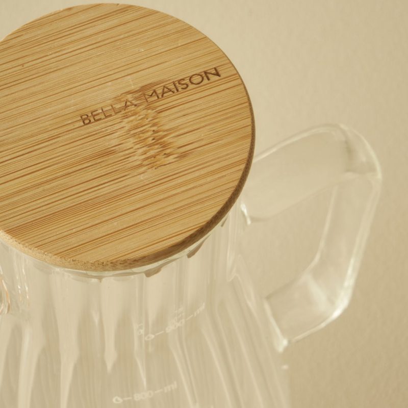 Alice Oil Bottle with Bamboo Lid 1000 cc - Image 4