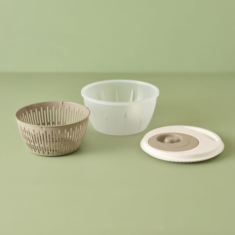 Adapt Salad Dryer Beige (25.6X25.6X14.2 cm) - Image 2