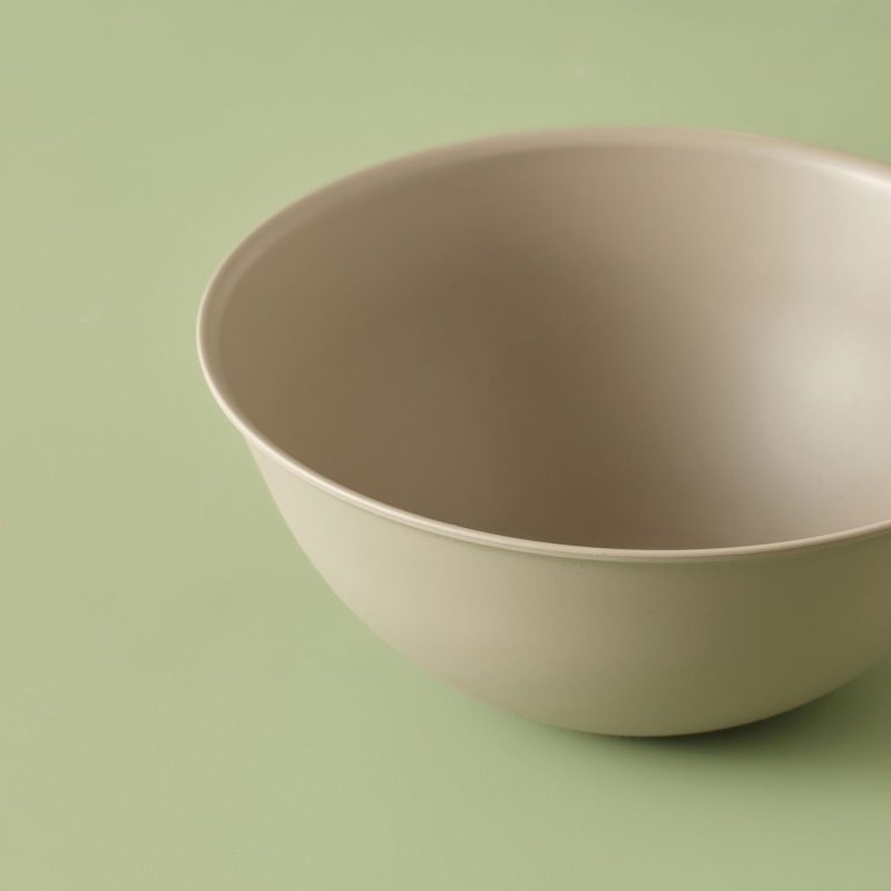 Grego 3-Piece Bowl Set with Lids Beige (25.6X25.6X19.1 cm) - Image 4