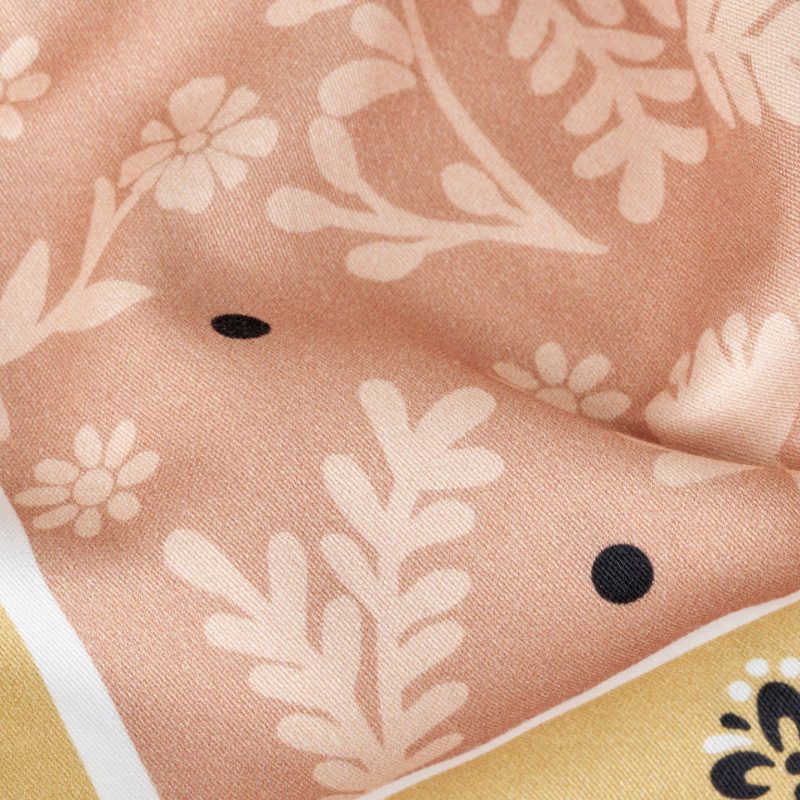 100% Cotton Satin Butterfly Double Duvet Cover Set - Image 6