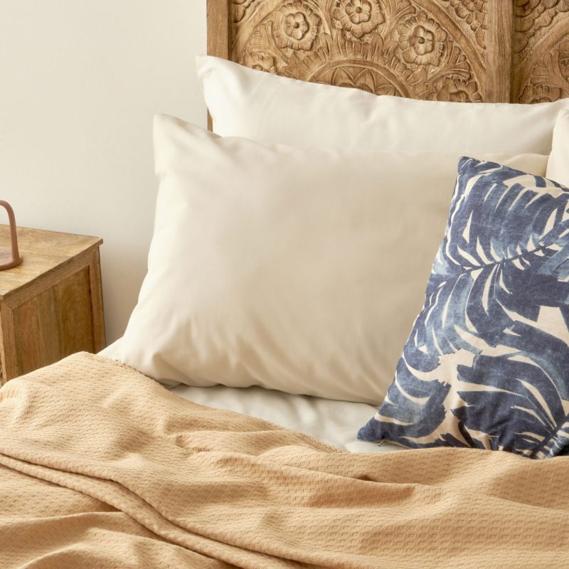 Stormi Double Size Summer Blanket Beige (200x220 cm) - Image 3