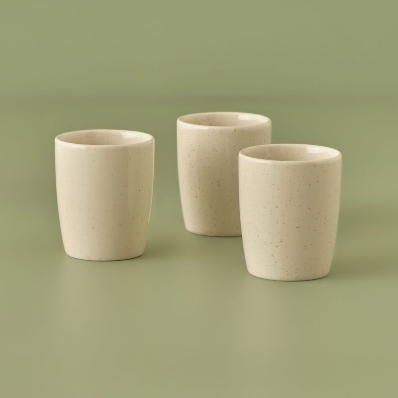 Sand Porcelain Cup Cream (230 cc) - Image 2