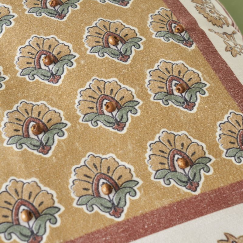 Indian Beauty Boncuklu Cushion Cover Very Clorful (45x45 cm) - Image 2