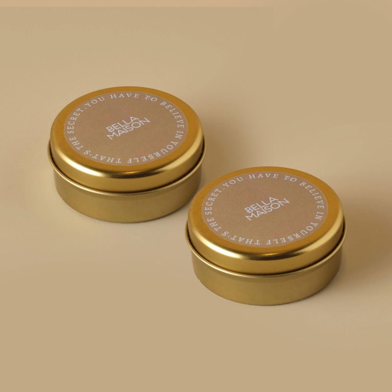 Dreams Mandarin Scented Candle 2 Pack Mustard (60 gr)