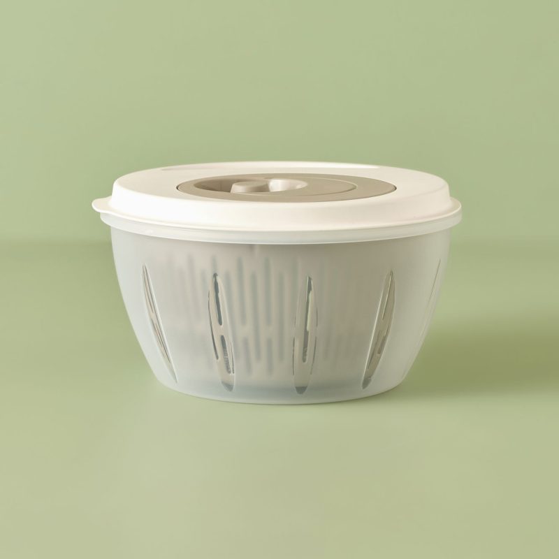 Adapt Salad Dryer Beige (25.6X25.6X14.2 cm) - Image 4