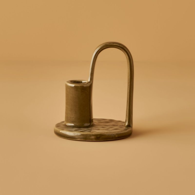 Costa Candle Holder Khaki