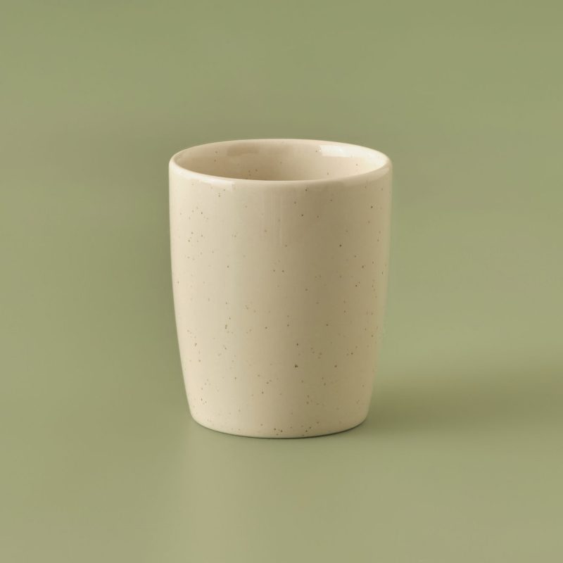 Sand Porcelain Cup Cream (230 cc)