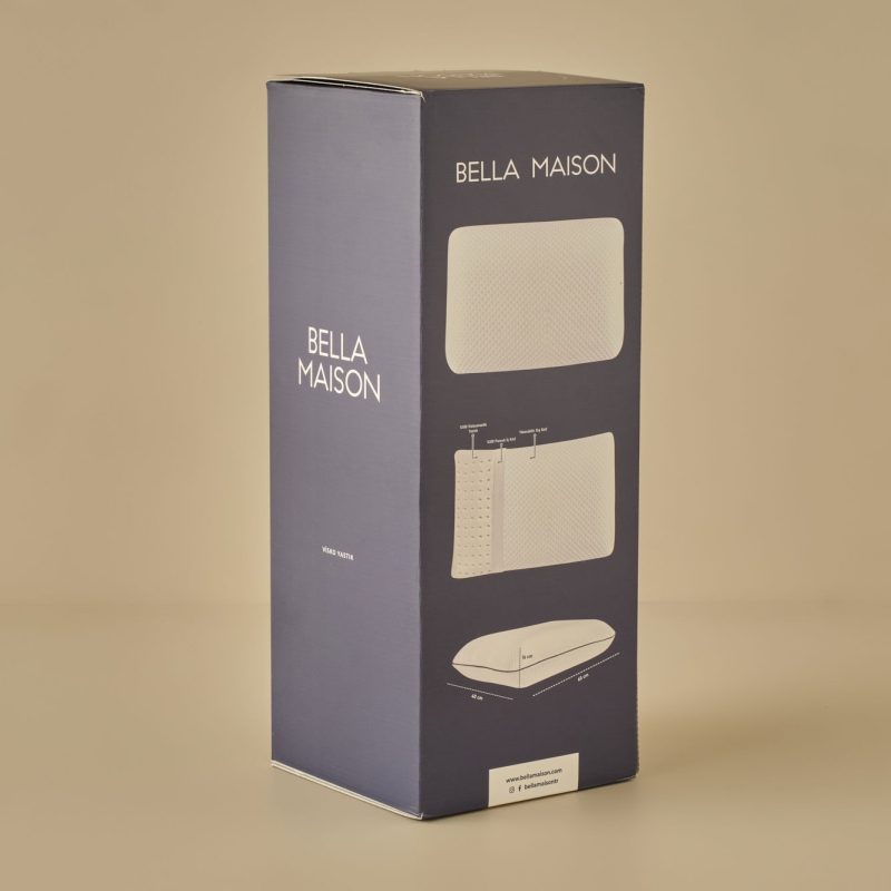 Relax Visko Pillow White (60x40x13 cm) - Image 3
