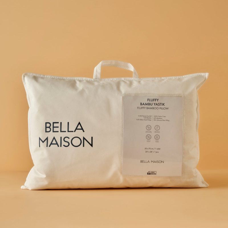 Fluffy Bamboo Pillow (50x70 cm) - Image 3