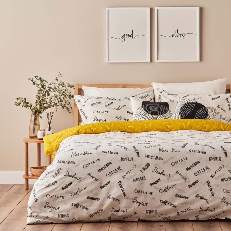 La Vie King Size Duvet Cover Set