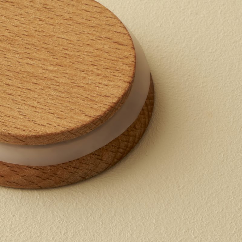 Joye Wooden Lid Jar Set of 3 ( 290 cc ) - Image 2