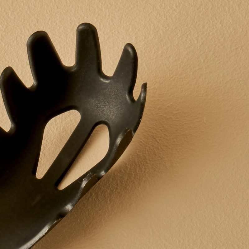 Golby Spaghetti Spoon Black (32x6 cm) - Image 3