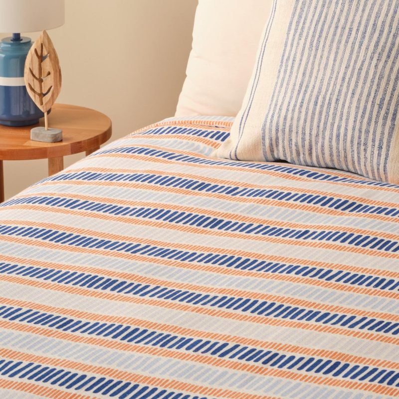 Cooper Double Size Summer Blanket Blue (200x220 cm) - Image 2