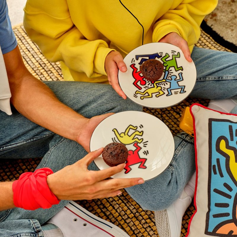 Keith Haring Double Side Plate (19 cm) - Image 2